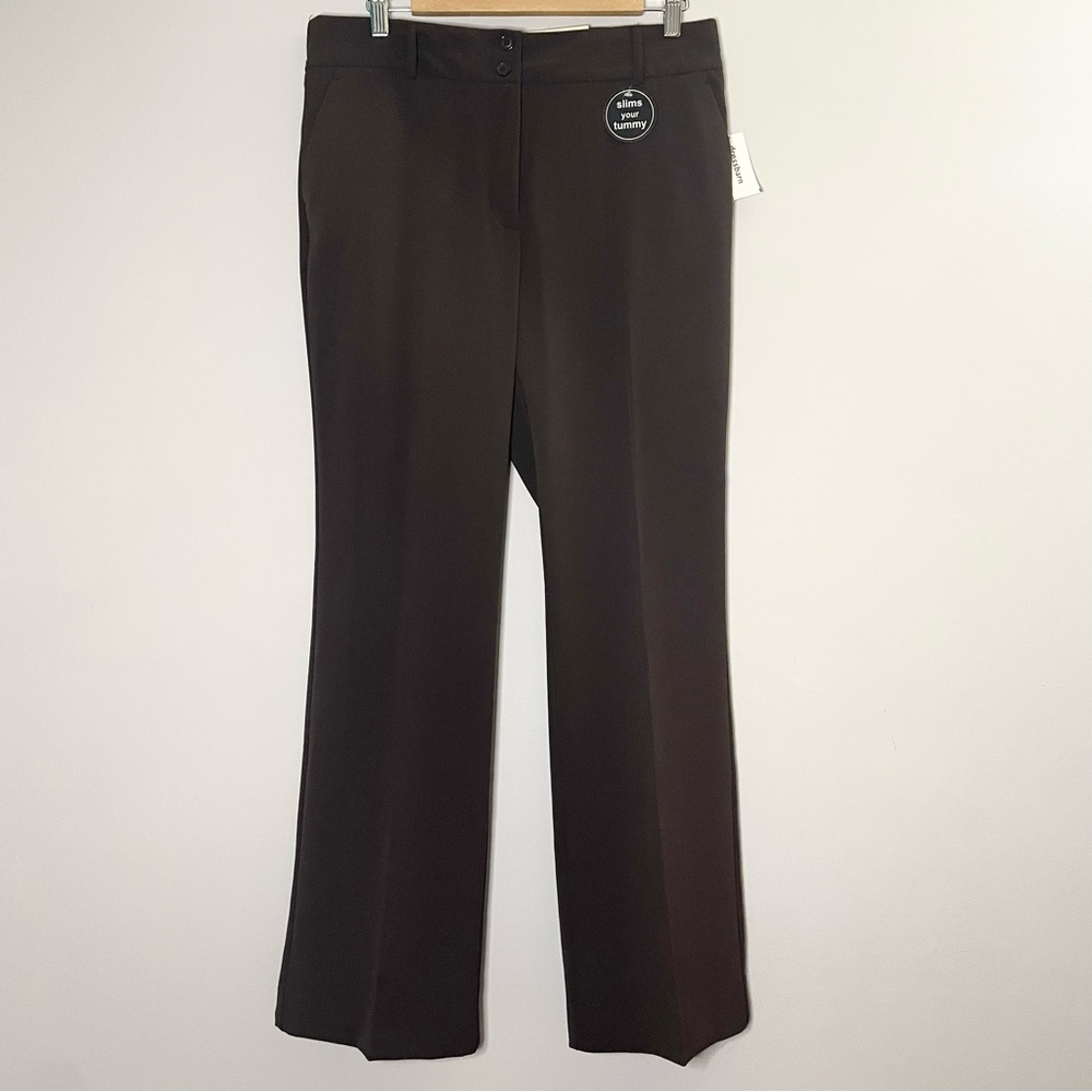 Dress Barn Women’s High Rise Tummy Control Boot Leg Trousers